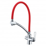 Смеситель LEMARK Comfort LM3070C-Red для кухни с подключением к фильтру с питьевой водой