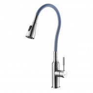 Смеситель LEMARK Expert LM5082S-Gray для кухни с гибким изливом