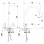 Смеситель LEMARK Practica LM7504C для кухни Смеситель LEMARK Practica LM7504C для кухни