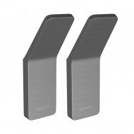 LEMARK | Крючок одинарный LEMARK SMOOTH LINE для полотенец и халатов, графит