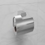 LEMARK | Держатель для туалетной бумаги LEMARK SMOOTH LINE с крышкой, хром LEMARK | Держатель для туалетной бумаги LEMARK SMOOTH LINE с крышкой, хром