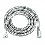 Душевой шланг LEMARK LE8035S двухзагибный растяжной от1,5 до 1,8 м, TURN-FREE, сталь хромир, блистер
