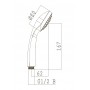 Лейка душевая LEMARK LM0211C, 1-функциональная Лейка душевая LEMARK LM0211C, 1-функциональная