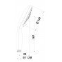 Лейка душевая LEMARK LM0315C, 5-функциональная Лейка душевая LEMARK LM0315C, 5-функциональная