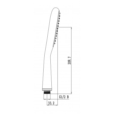 Лейка душевая LEMARK LM0411C, 1-функциональная Лейка душевая LEMARK LM0411C, 1-функциональная