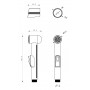 Комплект аксессуаров LEMARK LM8014C для биде, хром Комплект аксессуаров LEMARK LM8014C для биде, хром