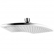 Душевая лейка верхняя LEMARK LM8044C 1-функциональная, сегмент 300х150 мм, хром