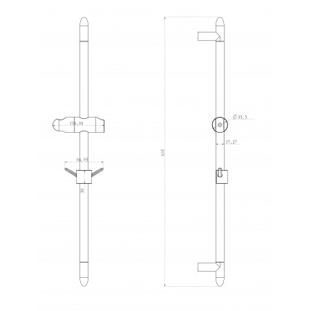 Душевая стойка LEMARK LM8063C Душевая стойка LEMARK LM8063C