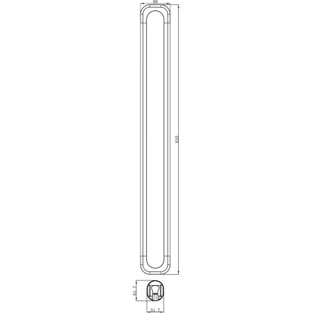 Душевая стойка LEMARK LM8074C 810 мм с магнитным кронштейном, хром, блистер Душевая стойка LEMARK LM8074C 810 мм с магнитным кронштейном, хром, блистер