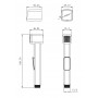 Комплект аксессуаров LEMARK LM8076C для биде, хром Комплект аксессуаров LEMARK LM8076C для биде, хром