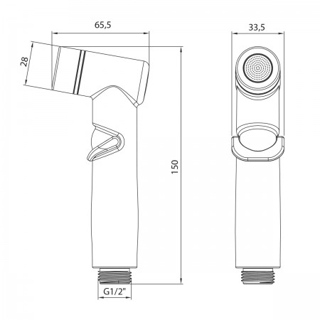 Комплект аксессуаров LEMARK LM8088GM для биде, графит, блистер Комплект аксессуаров LEMARK LM8088GM для биде, графит, блистер