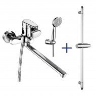 Комплект для ванной комнаты LEMARK Point LM0379C "2 в 1"