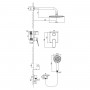 Смеситель LEMARK Bronx LM3729BL для ванны и душа, встраиваемый Смеситель LEMARK Bronx LM3729BL для ванны и душа, встраиваемый