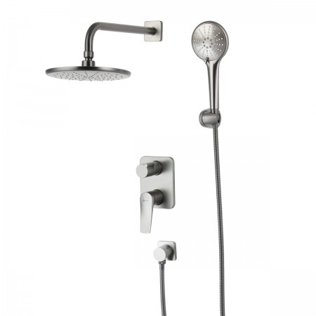 Смеситель LEMARK Bronx LM3729GM для ванны и душа, встраиваемый Смеситель LEMARK Bronx LM3729GM для ванны и душа, встраиваемый