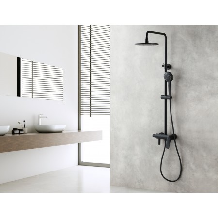 Смеситель LEMARK Bronx LM3762BL для душа с регулируемой высотой штанги Смеситель LEMARK Bronx LM3762BL для душа с регулируемой высотой штанги