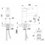 Смеситель LEMARK Villa LM4806B для раковины монолитный Смеситель LEMARK Villa LM4806B для раковины монолитный